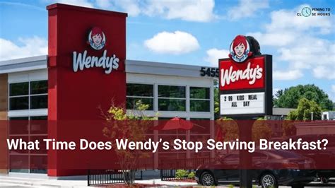 what time wendys stop serving breakfast|is wendy's open for breakfast.